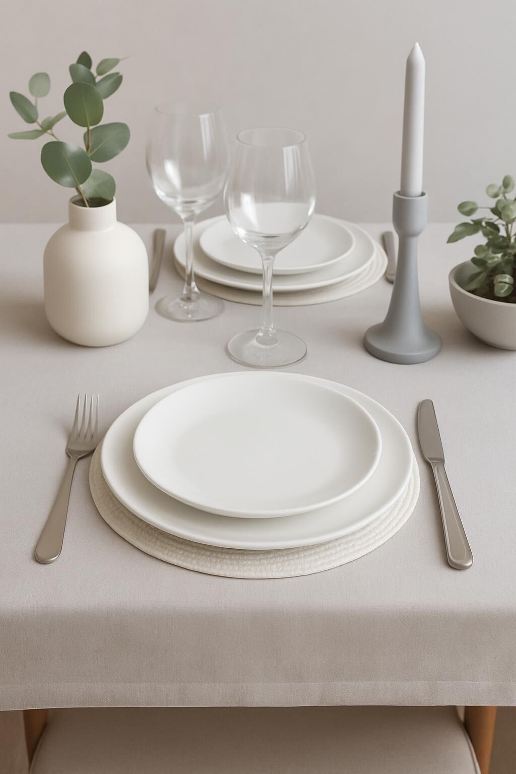 American Servis 6'lı set Beyaz