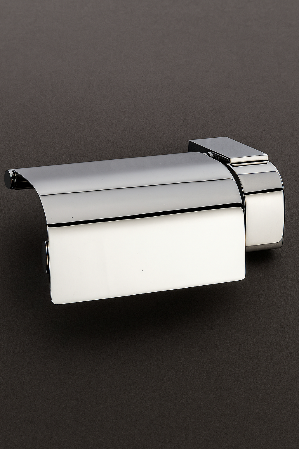 KAPAKLI TUVALET KAĞITLIGI - KROM