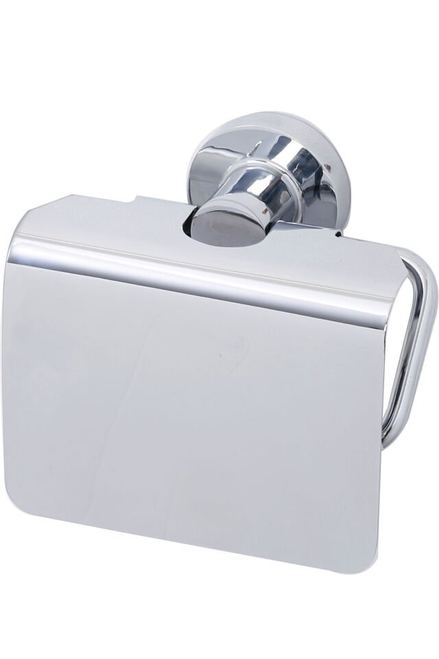 KAPAKLI TUVALET KAĞITLIGI - KROM