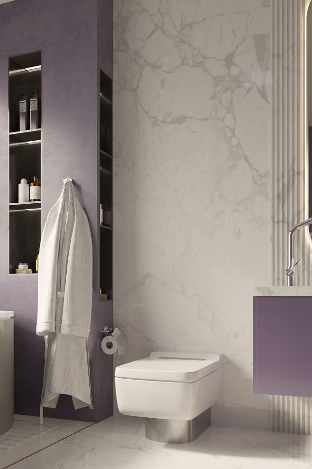 KAPAKLI TUVALET KAĞITLIGI - KROM