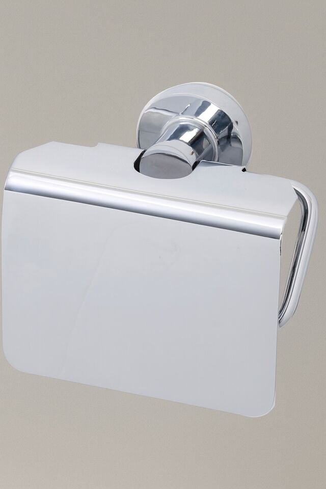 KAPAKLI TUVALET KAĞITLIGI - KROM