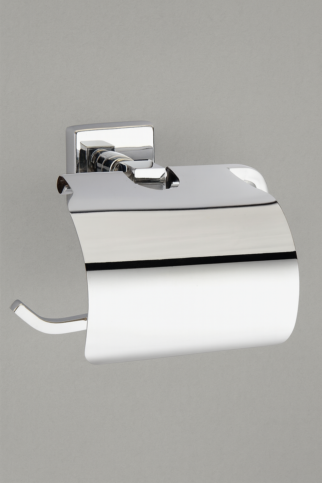 KAPAKLI TUVALET KAĞITLIGI - KROM