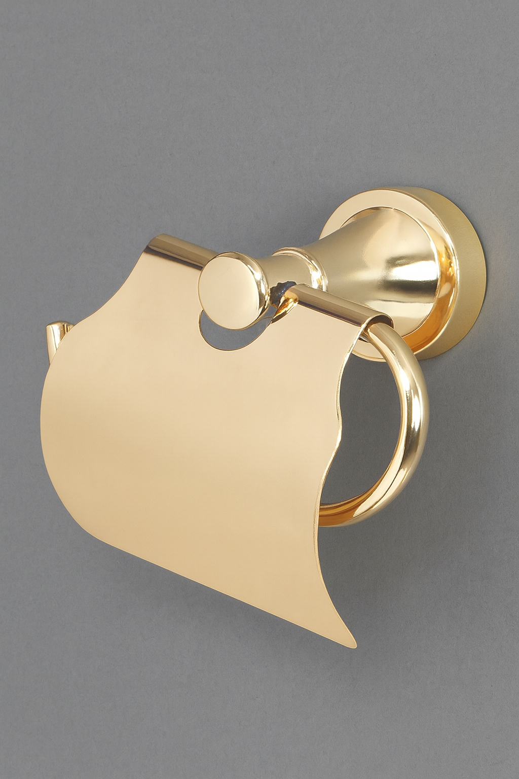 KAPAKLI TUVALET KAĞITLIGI - GOLD