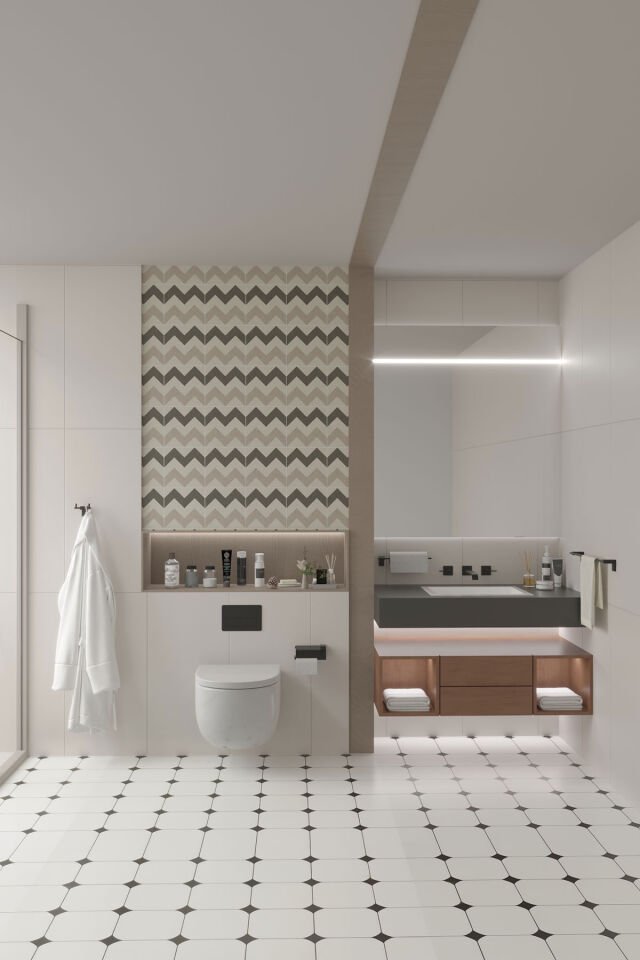 BANYO AKSESUARI SETİ SİYAH 4'lü