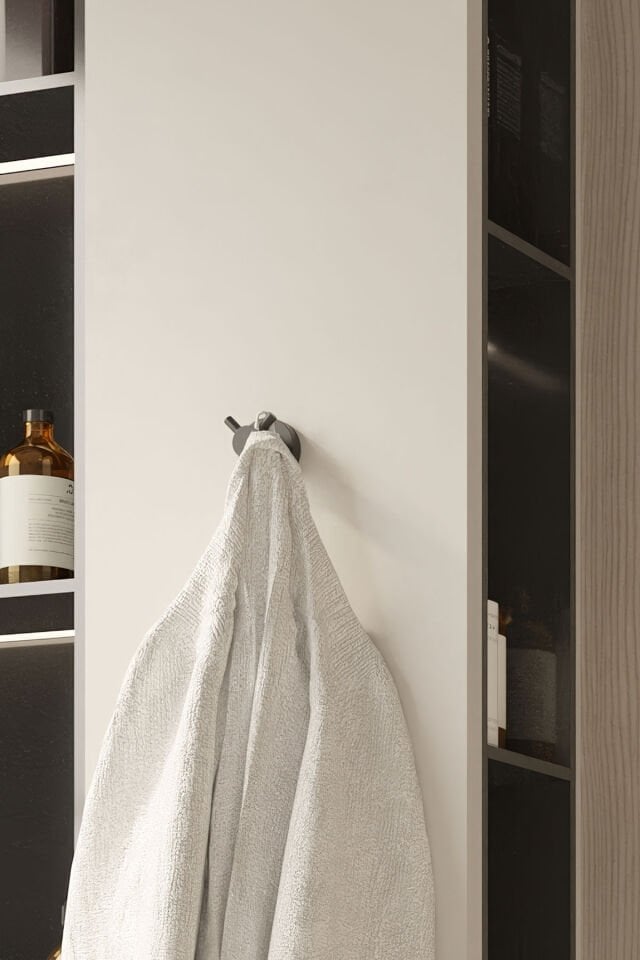 BANYO AKSESUARI SETİ  SİYAH 3'lü