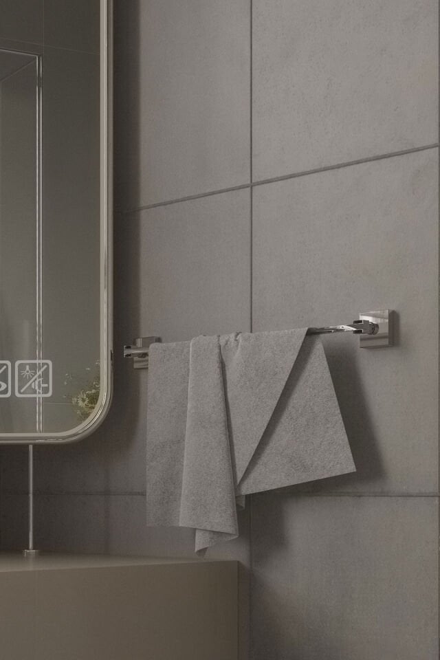 BANYO AKSESUARI SETİ  KROM 3'lü