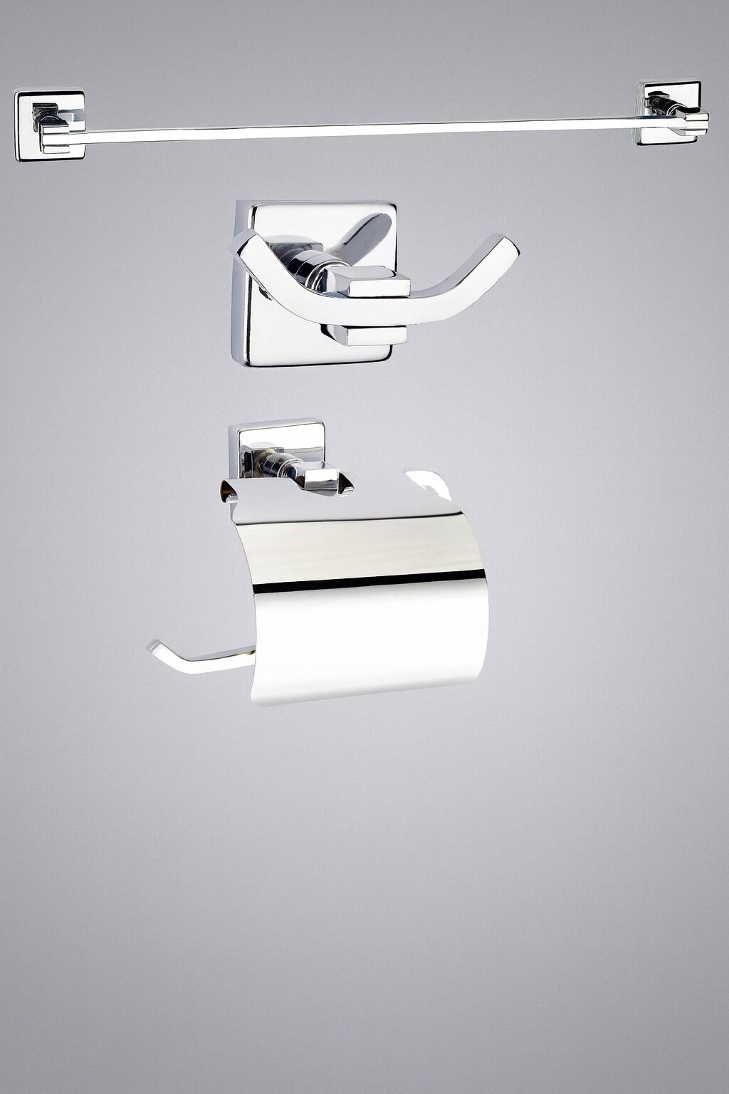 BANYO AKSESUARI SETİ  KROM 3'lü