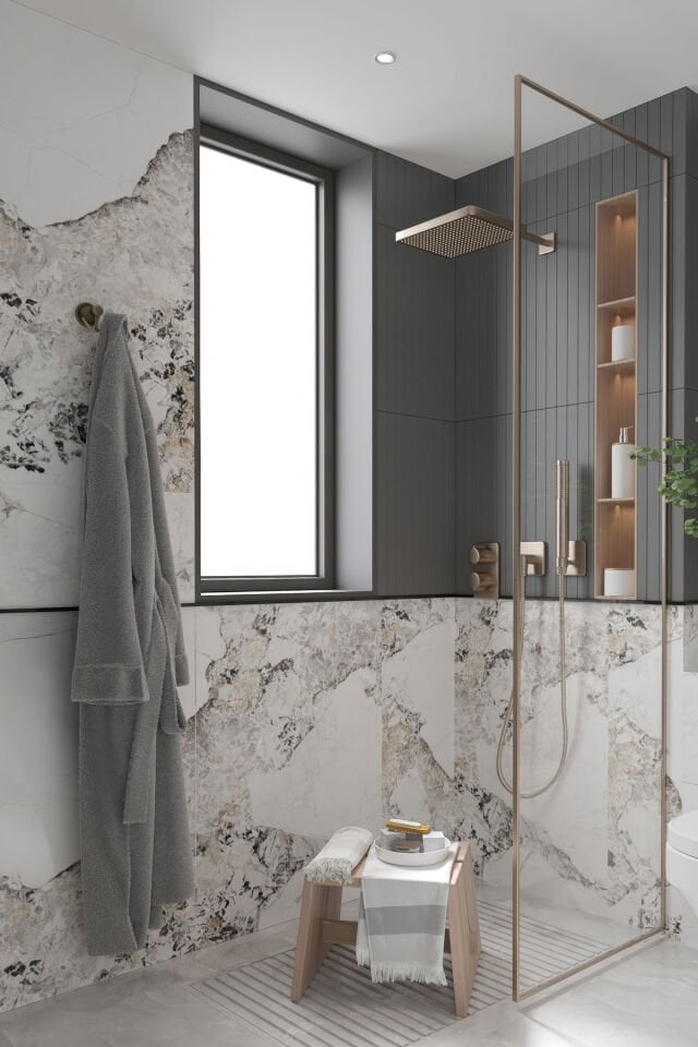 BANYO AKSESUARI SETİ  ANTİK 3'lü