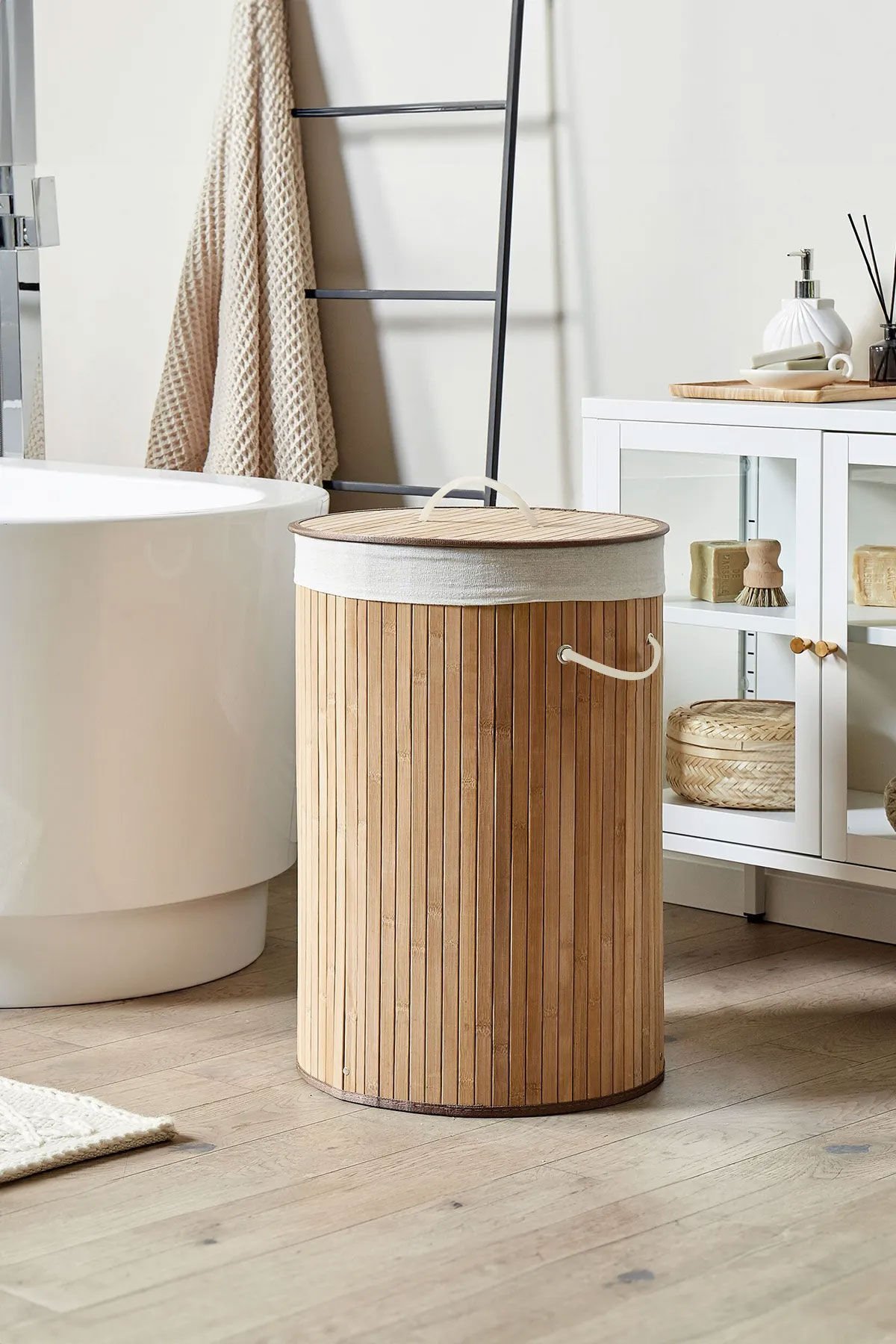 BAMBU ÇAMAŞIR SEPETİ
