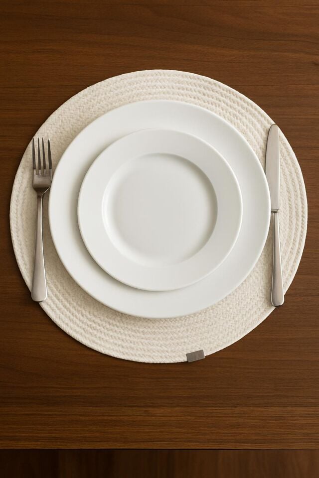 American Servis 6'lı set Beyaz