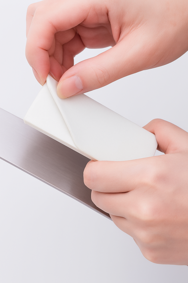 Yapışkanlı  Paslanmaz Çelik Havluluk Raf