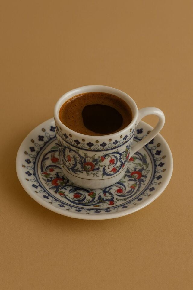 Türk Kahvesi Fincan Takımı 12 parca