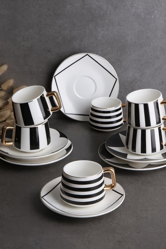 Türk Kahvesi Fincan Takımı 12 parca